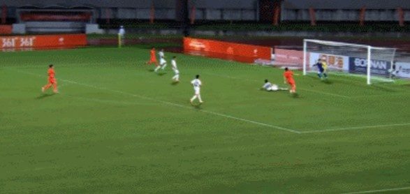 半场-U23国足1-1朝鲜U23 张玉宁头球破门吴曦献助攻毛伟杰染黄